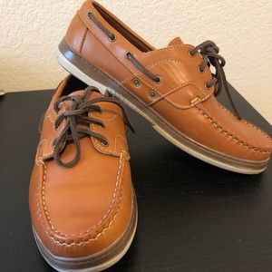 Allen Edmonds Tan Boat Shoe